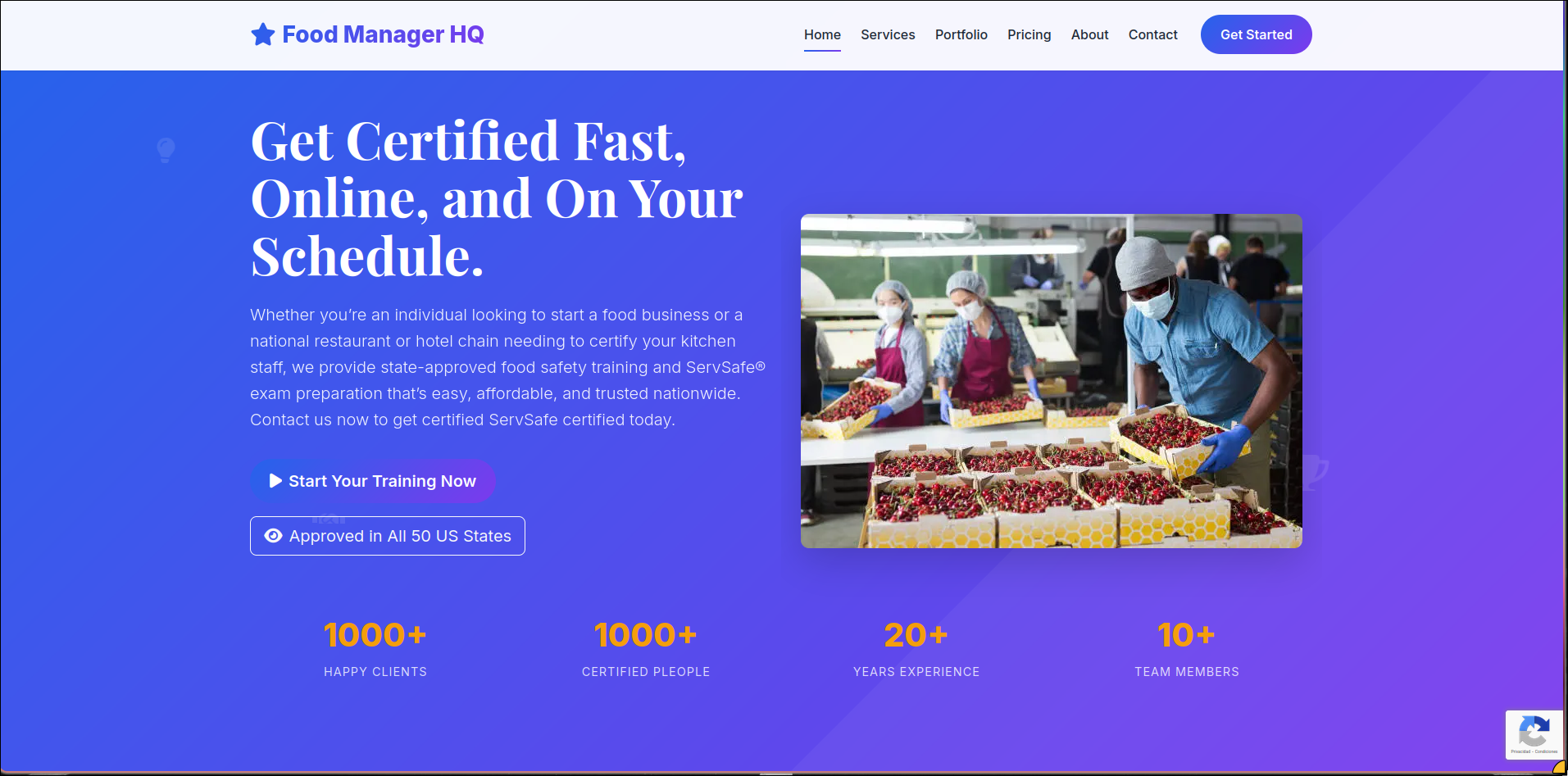 Food Manager HQ Screenshot